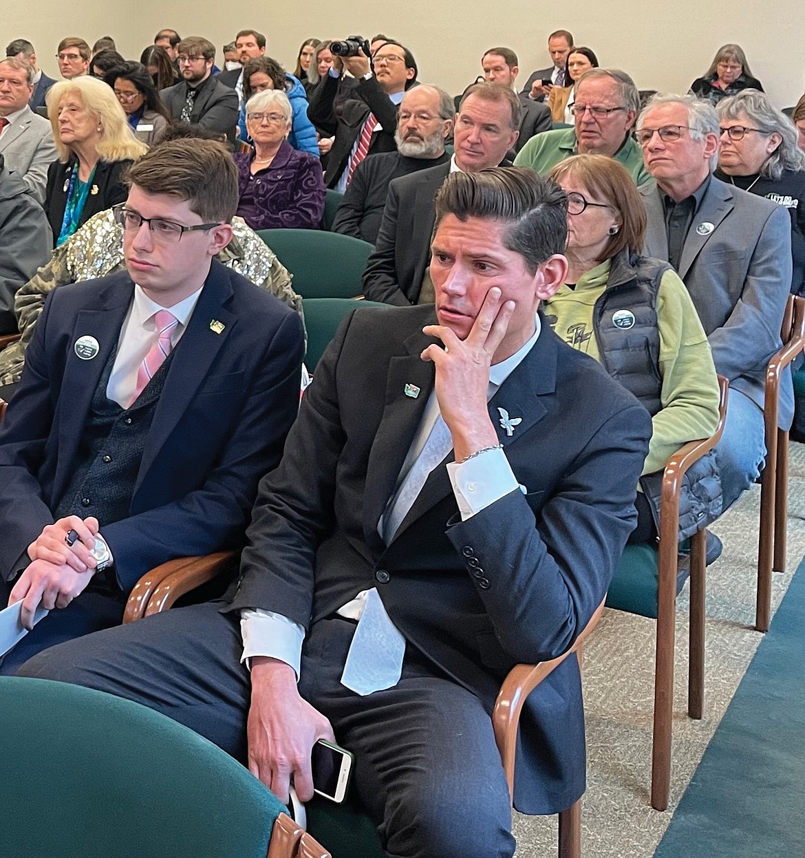 Every seat was full as the Washington Legislature heard the first initiative of the 2024 legislative session.