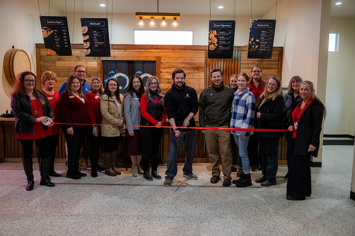 The Post Falls Chamber of Commerce celebrated a ribbon cutting at My Sushi Sensei. My Sushi Sensei is open in the Post Falls Food Pavilion, 3758 E. Horsehaven Ave., Post Falls.