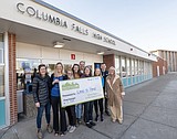 Foundation boosts food pantry at high school