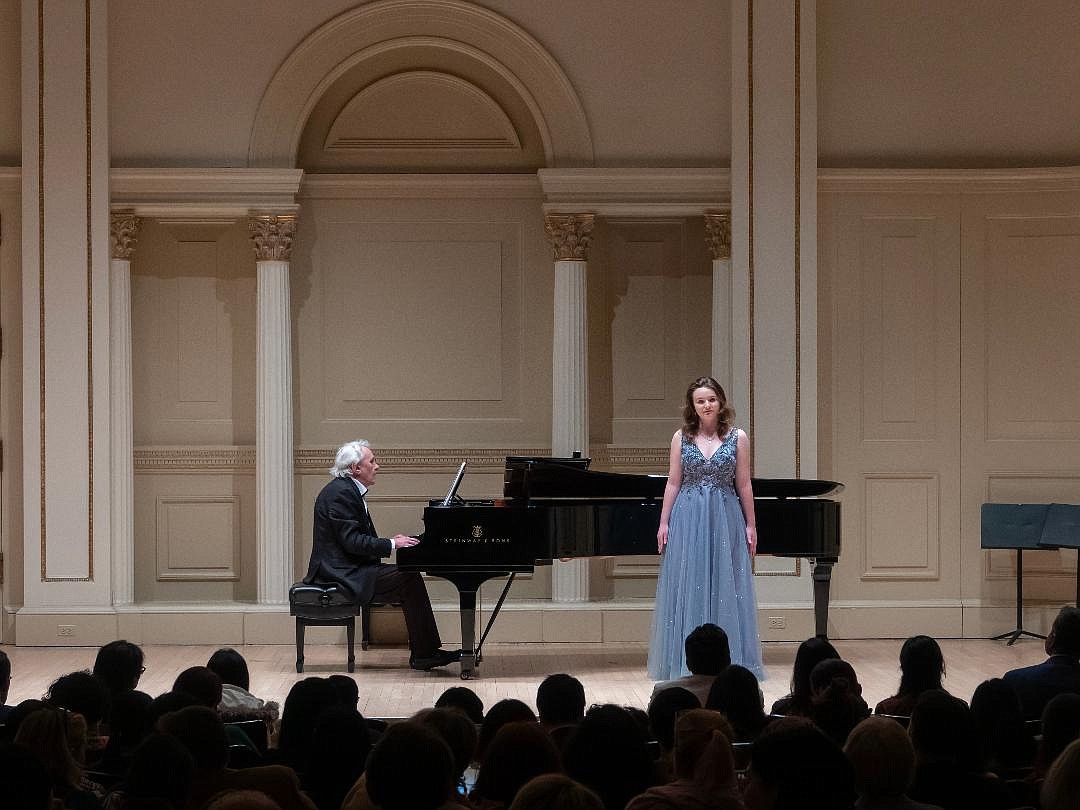 Whitefish student Fiona Shanahan performs at the New York Concert Music Festival on March 3, 2024 in Carnegie Hall. (Photo provided)