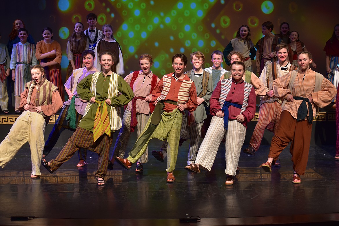 Bigfork Playhouse Children’s Theatre presents the musical "Joseph and the Amazing Technicolor Dreamcoat" at the Bigfork Center for the Performing Arts. (Brach Thomson photo)