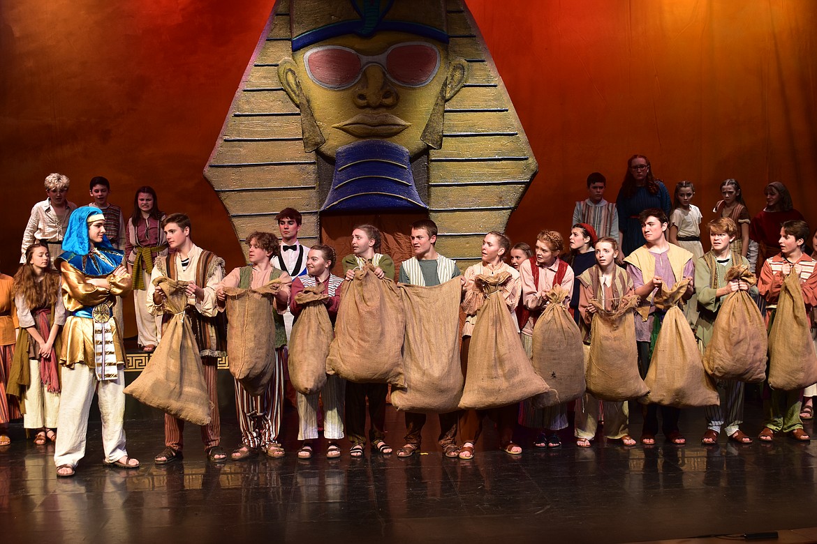 Bigfork Playhouse Children’s Theatre presents the musical "Joseph and the Amazing Technicolor Dreamcoat" at the Bigfork Center for the Performing Arts. (Brach Thomson photo)