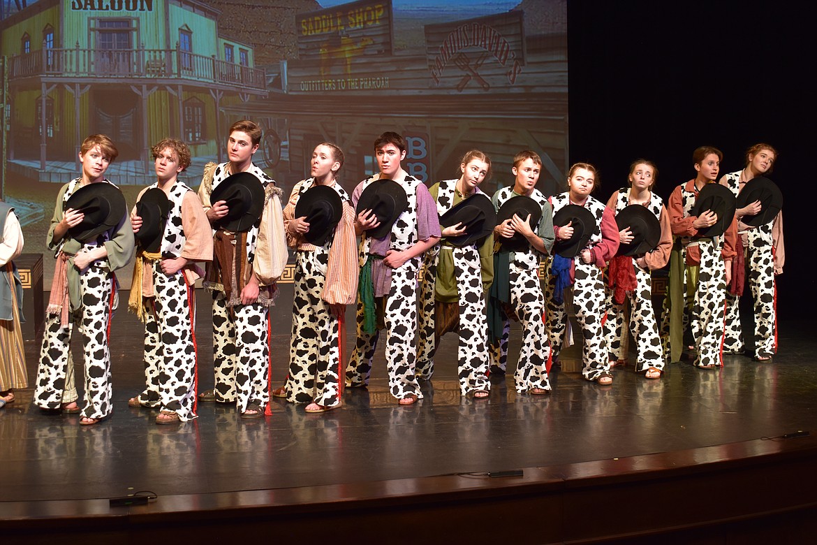 Bigfork Playhouse Children’s Theatre presents the musical "Joseph and the Amazing Technicolor Dreamcoat" at the Bigfork Center for the Performing Arts. (Brach Thomson photo)