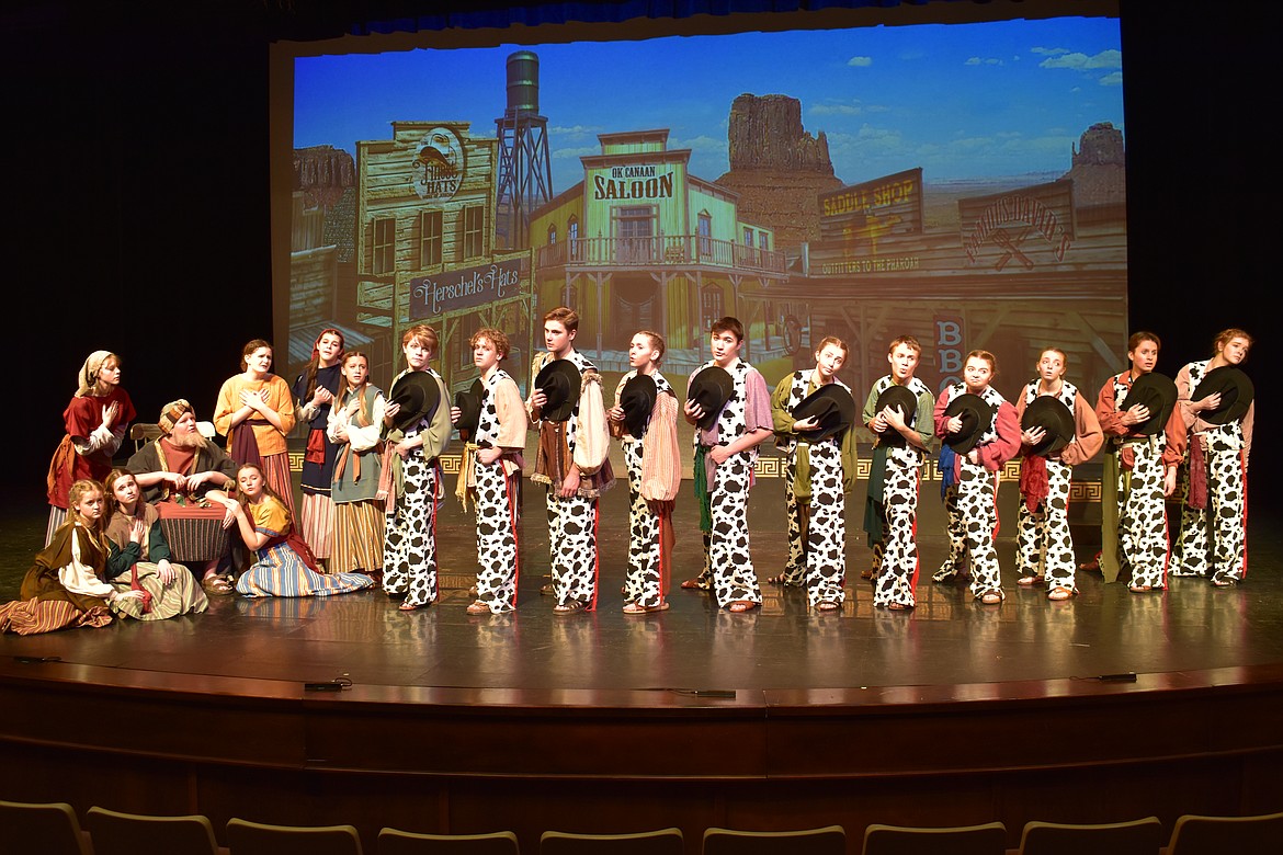 Bigfork Playhouse Children’s Theatre presents the musical "Joseph and the Amazing Technicolor Dreamcoat" at the Bigfork Center for the Performing Arts. (Brach Thomson photo)