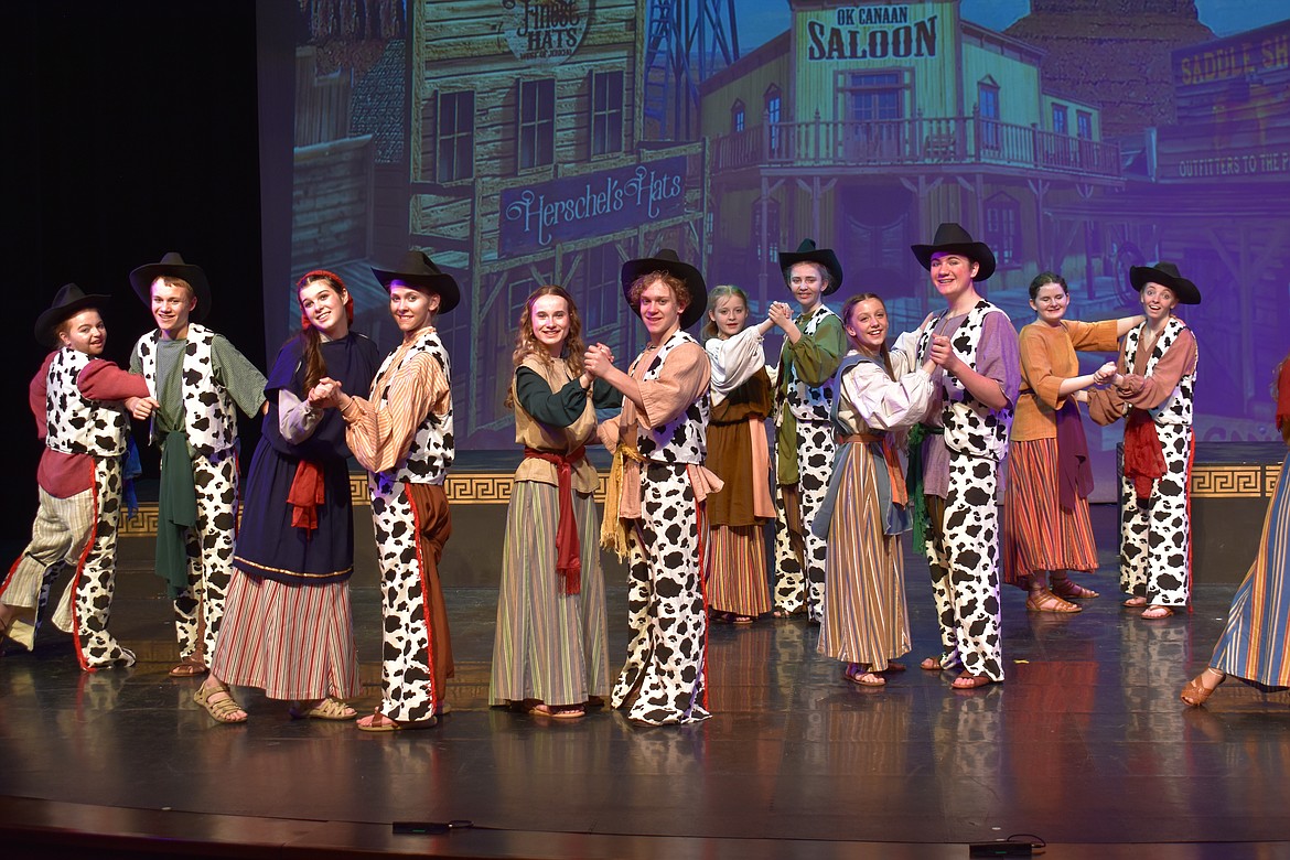 Bigfork Playhouse Children’s Theatre presents the musical "Joseph and the Amazing Technicolor Dreamcoat" at the Bigfork Center for the Performing Arts. (Brach Thomson photo)