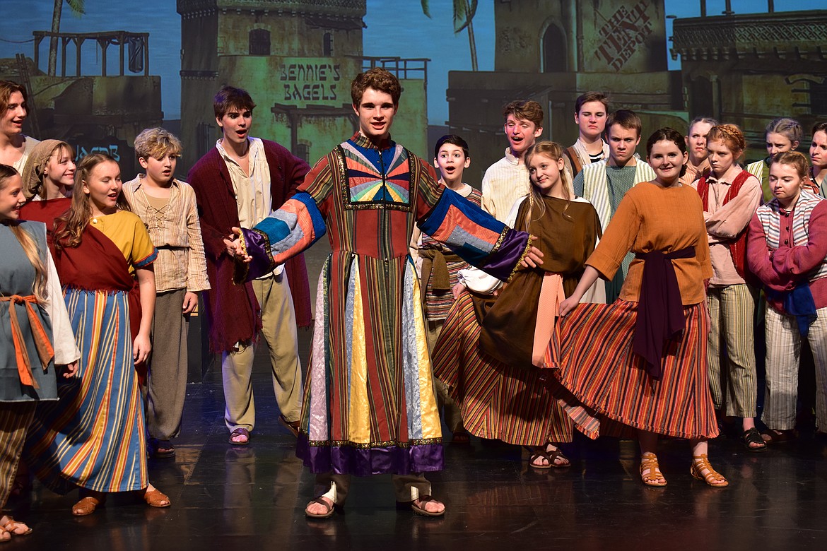 Bigfork Playhouse Children’s Theatre presents the musical "Joseph and the Amazing Technicolor Dreamcoat" at the Bigfork Center for the Performing Arts. (Brach Thomson photo)