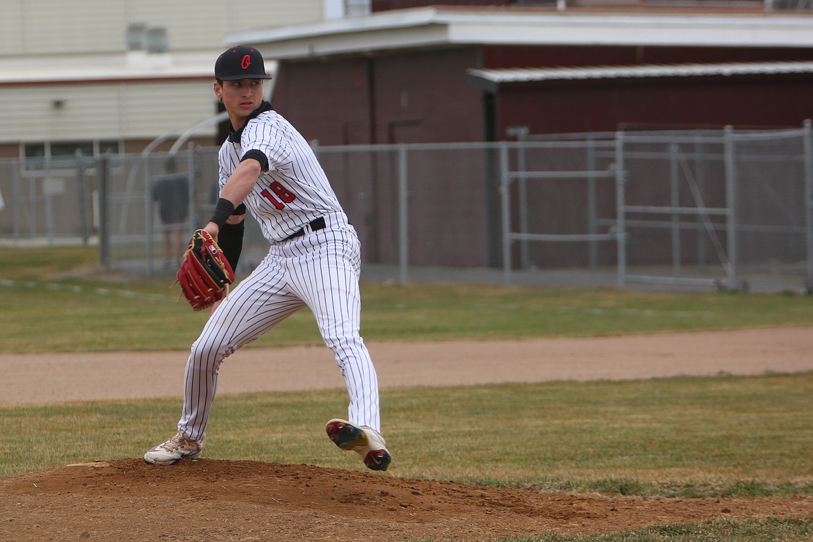 Othello sophomore Quade Gonzalez IV got the start on the mound of Monday’s non-league game against Shadle Park.