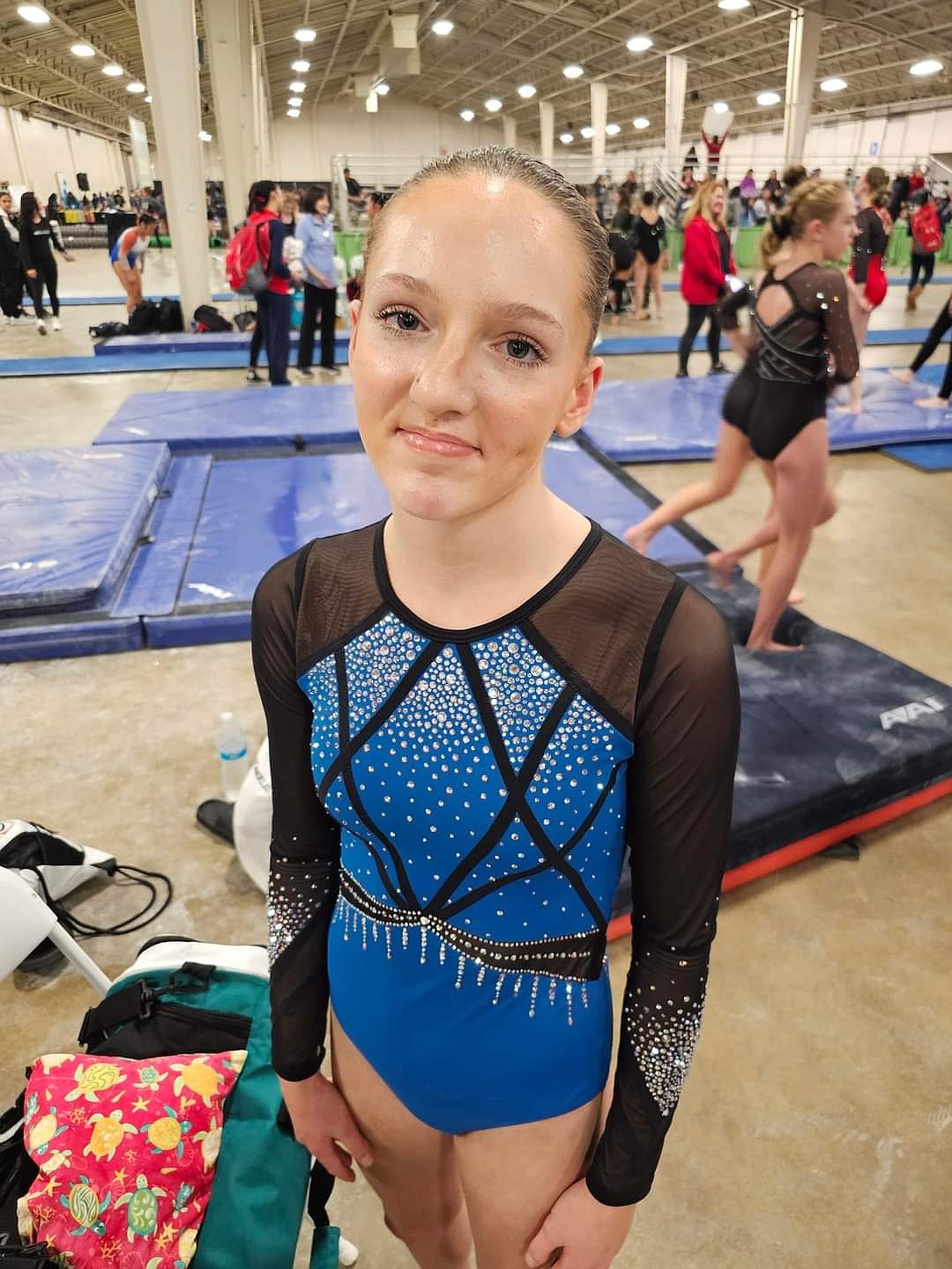 Courtesy photo
Cadence Wurster (1st UB, 3rd AA & FX), a Technique Gymnastics Xcel Diamond, competed at the 8th annual Snowglobe Classic in Post Falls.