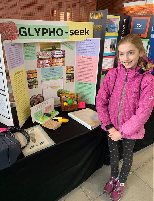 North Idaho STEM Charter Academy student Hollyn Kramer and her "Glypho-Seek" invention qualified to advance to the national Invention Convention in Michigan in June.