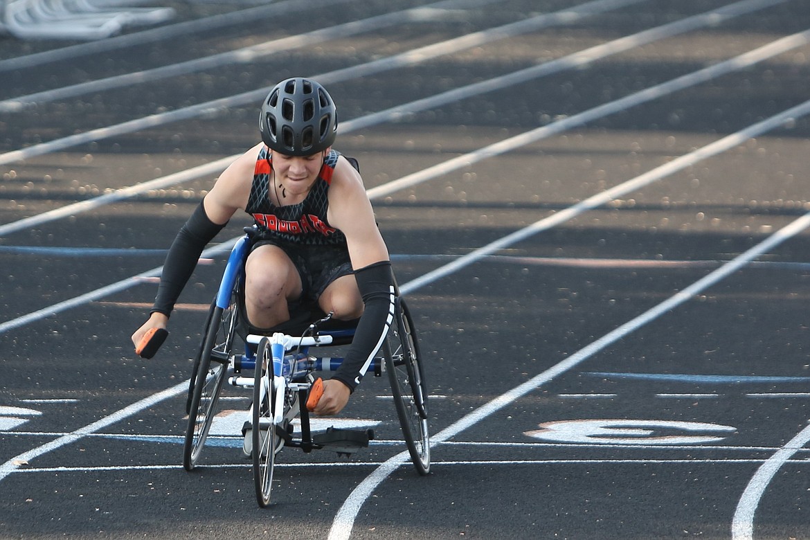 Ephrata senior Ben Belino won five state championships in wheelchair racing in seven months, winning four in track and field and one in cross country.