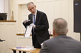 Body was moved, blood spatter expert says