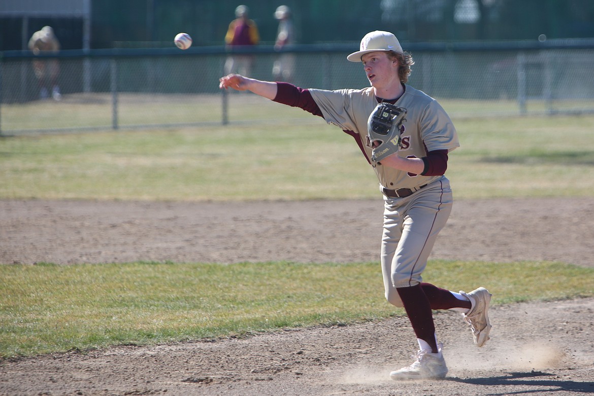 Moses Lake senior Nolan Betz delivered a walk-off hit in the bottom of the eighth inning against Chiawana Friday.