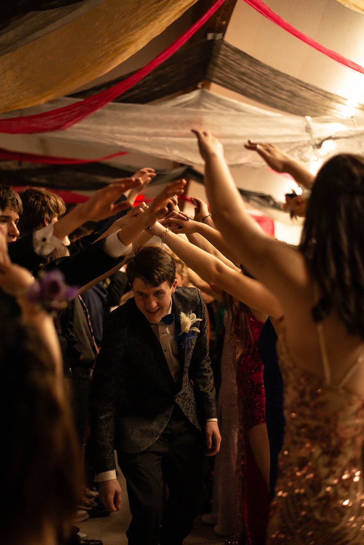 Students dance at the Superior High School prom. (Tamara Durovey photo)