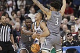 NCAA TOURNAMENT • Spokane: San Diego State rides LeDee, last year's experience to win over UAB
