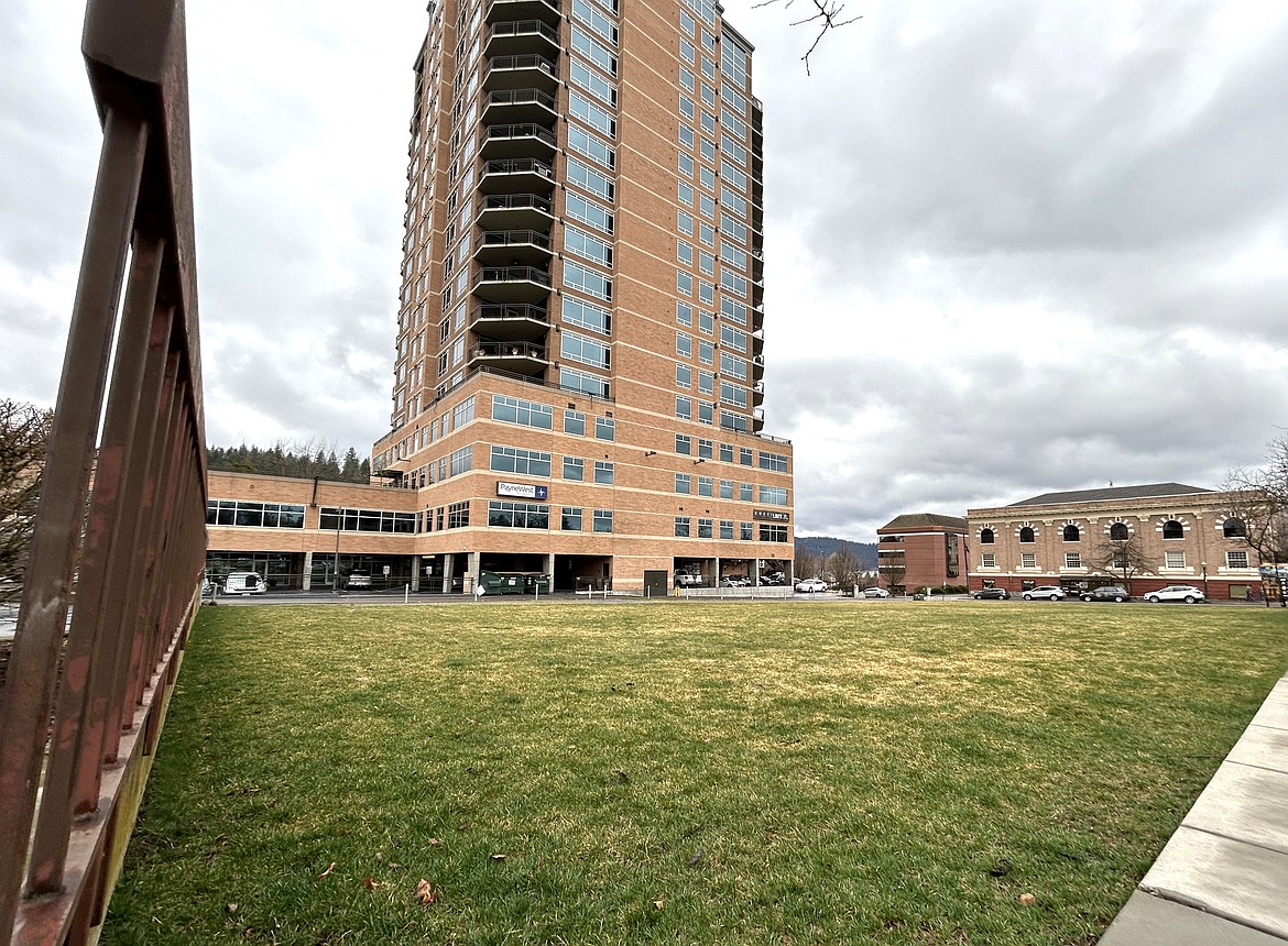 A Marriott hotel is planned for this vacant lot at Sixth and Sherman in downtown Coeur d'Alene.