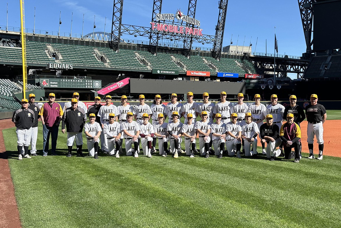 The Moses Lake baseball team held a practice at T-Mobile Park in Seattle on March 16, the home of the Seattle Mariners.