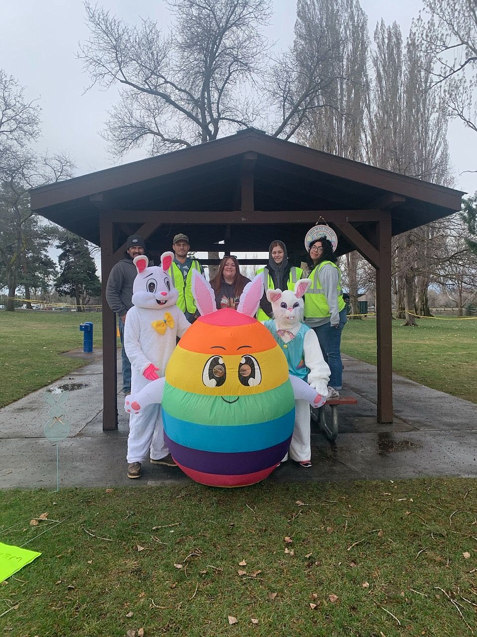 The Grant County Animal Outreach Easter egg hunt in Moses Lake's Blue Heron Park brought out all the characters over the weekend.