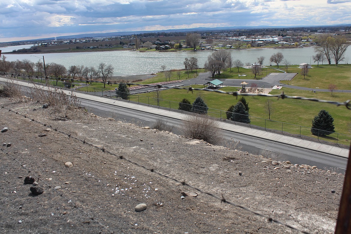 A piece of property overlooking Cascade Park could be the location of a new events center that would be part of the Grant County Fairgrounds.