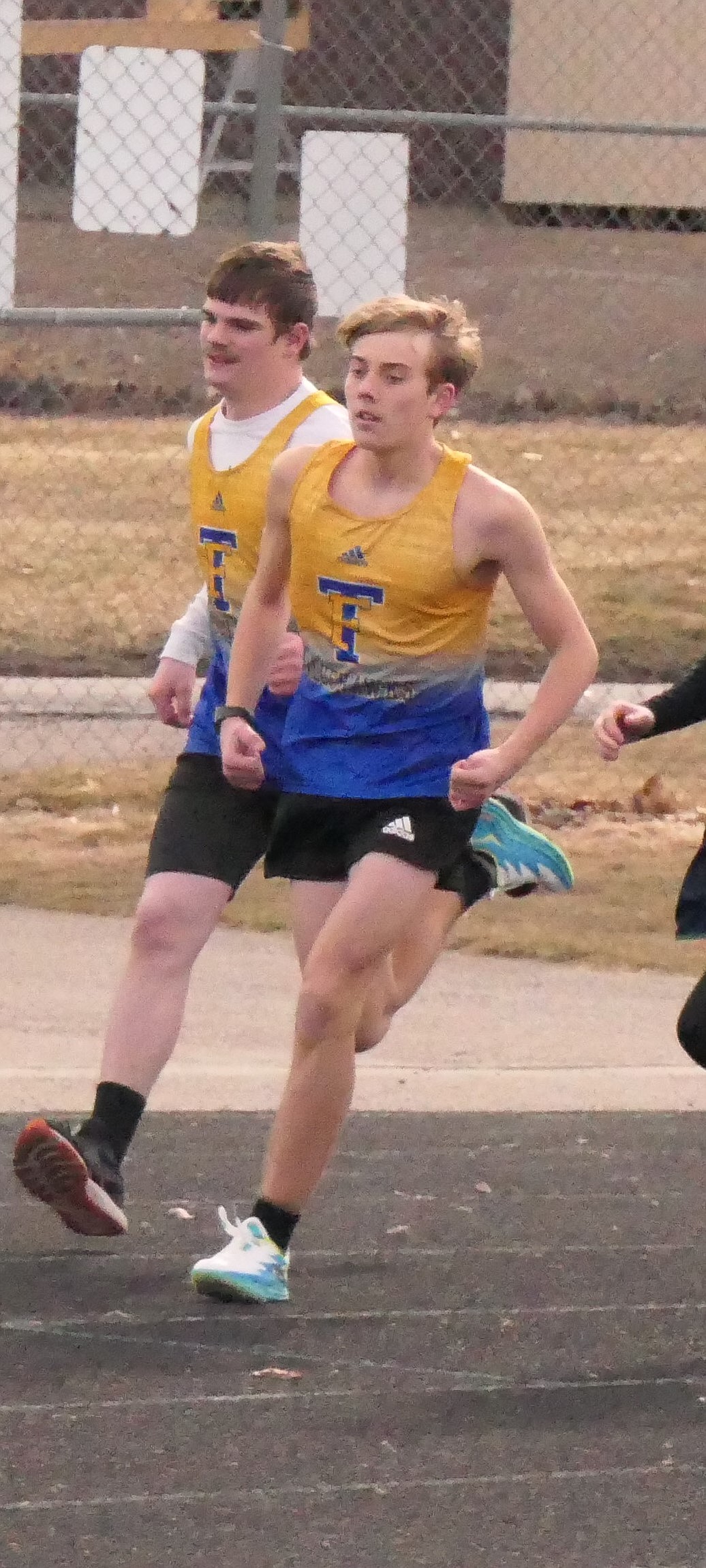 Thompson Falls distance runner Cael Thillmony is back with the Blue Hawks track team this year with a determined mindset as the team kicks off the 2024 season this Thursday morning (March 28) at the Frenchtown Invitational. (File photo)