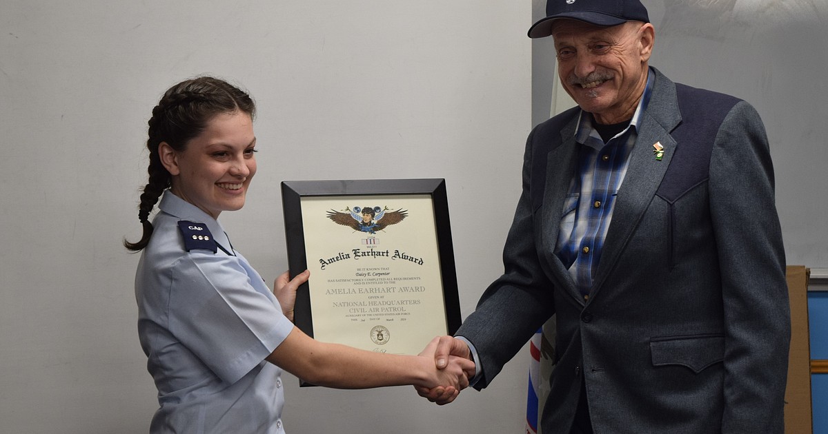 Earned honor: Civil Air Patrol celebrates prestigious cadet promotion ...