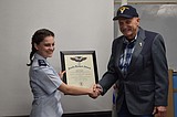 Earned honor: Civil Air Patrol celebrates prestigious cadet promotion
