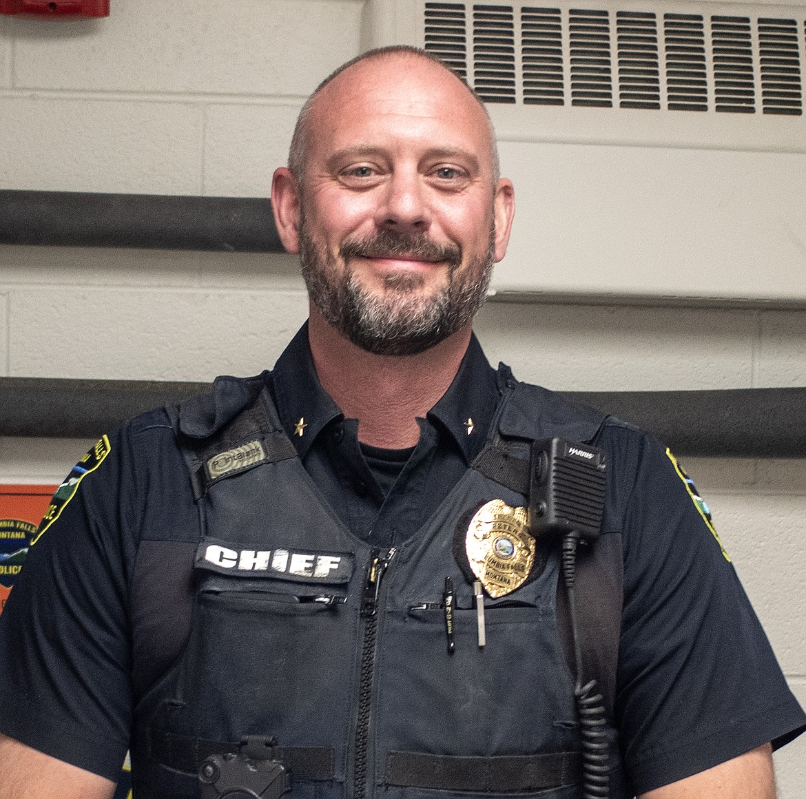 Police Chief Clint Peters named interim Columbia Falls city manager