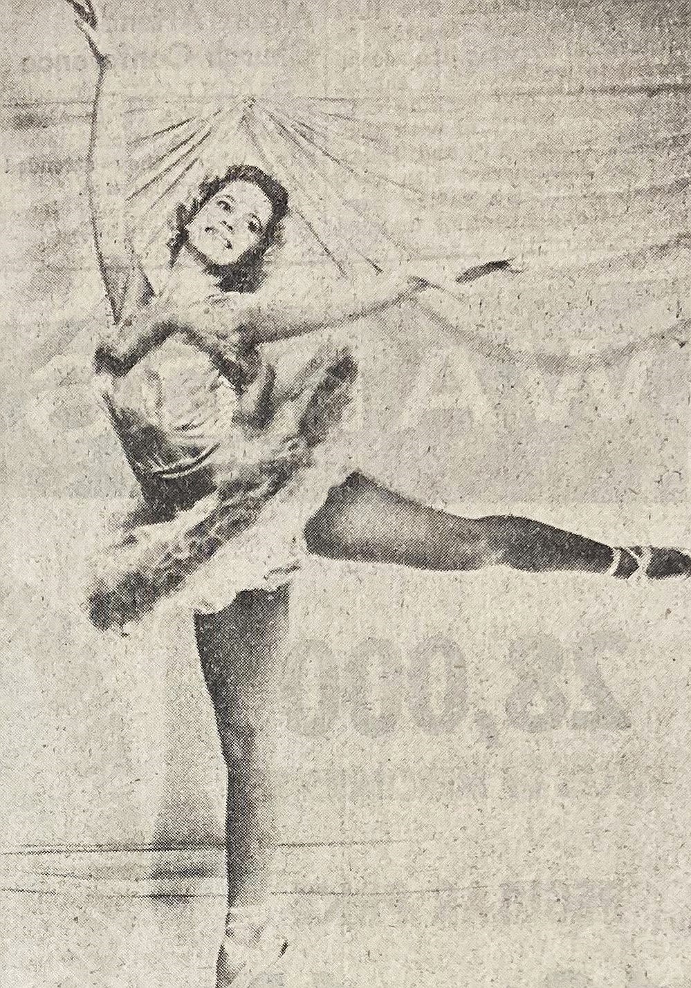 Ballerina Valleda Ingram.