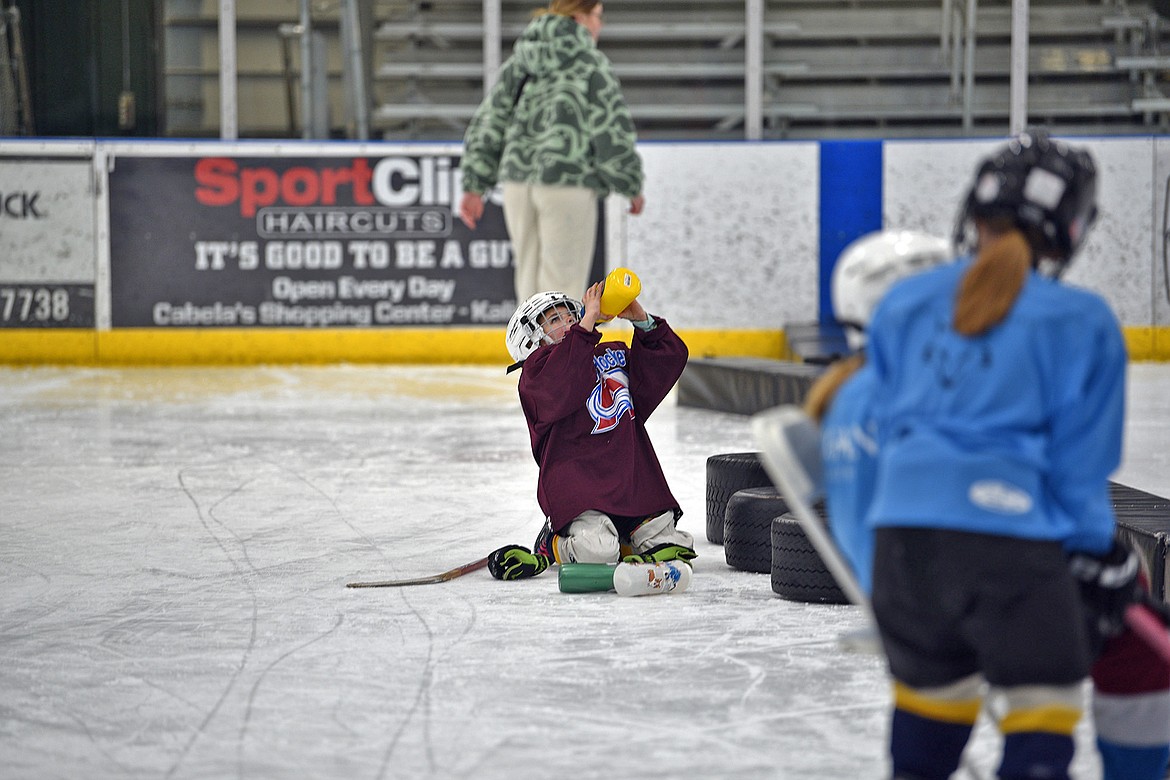 The Glacier Avalanche girls hockey program hosted its annual girls Jamboree last weekend at the Stumptown Ice Den. (Julie Engler/Whitefish Pilot)