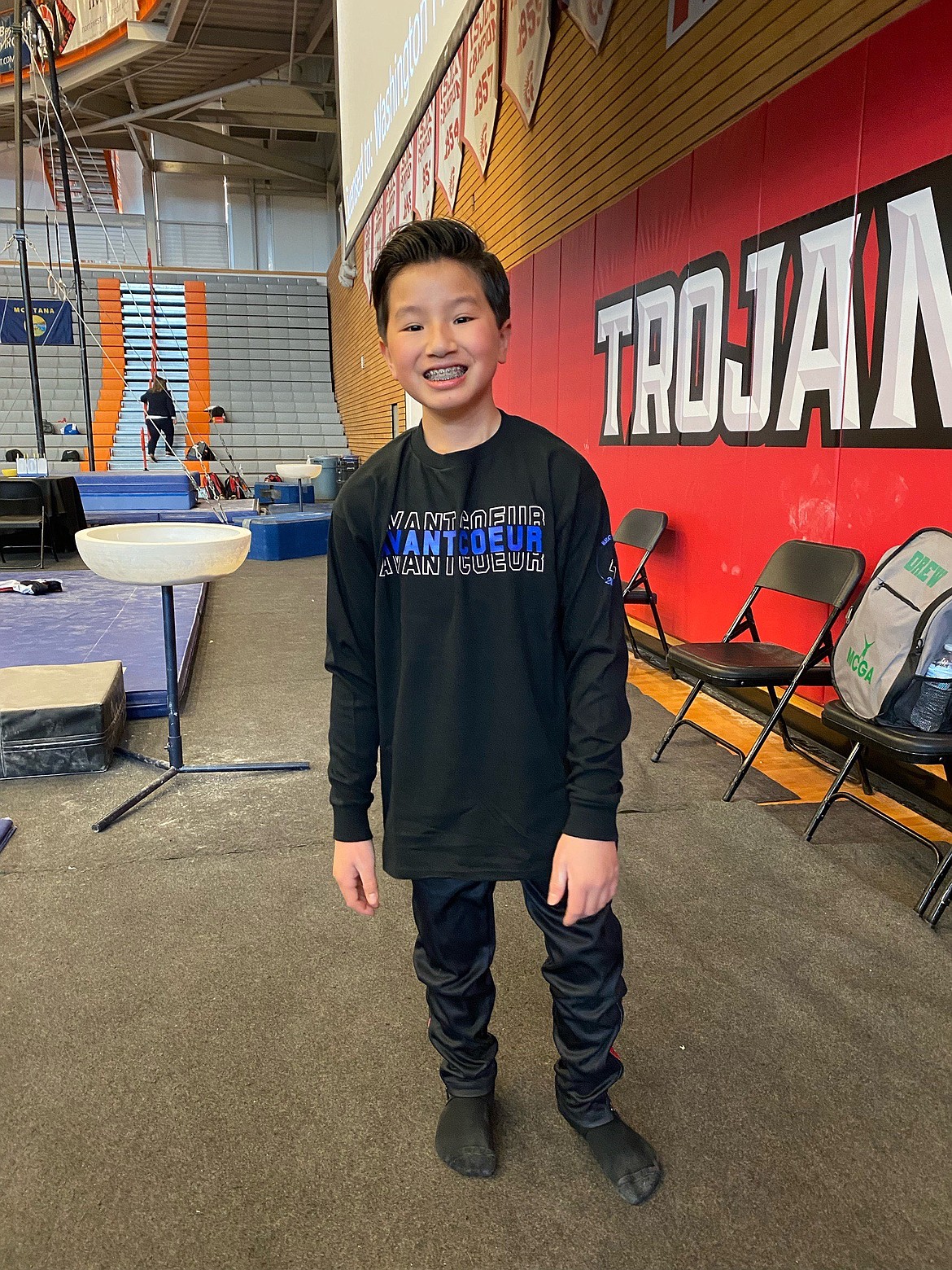 Courtesy photo
Avant Coeur Gymnastics Level 4 Preston Pool at the Region 2 Regional Championships in Everett, Wash.