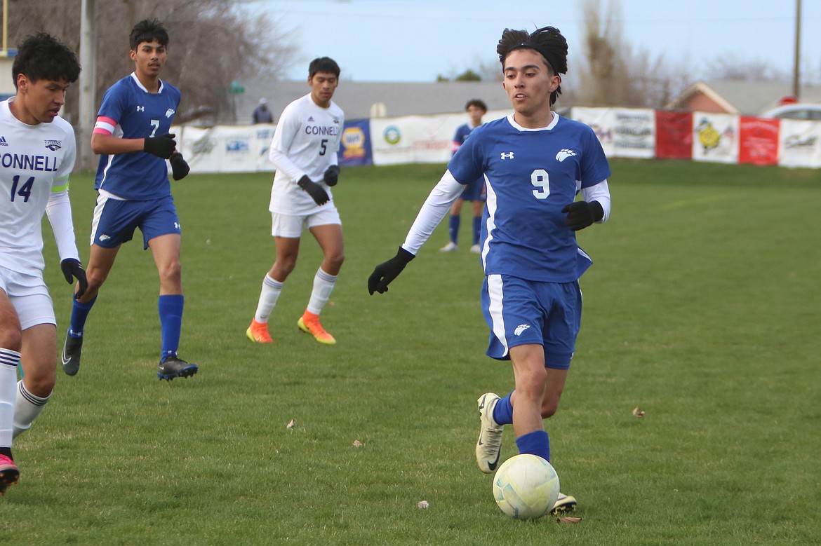 The Warden boys soccer team travels to College Place on Thursday before hosting Wahluke on Saturday afternoon.