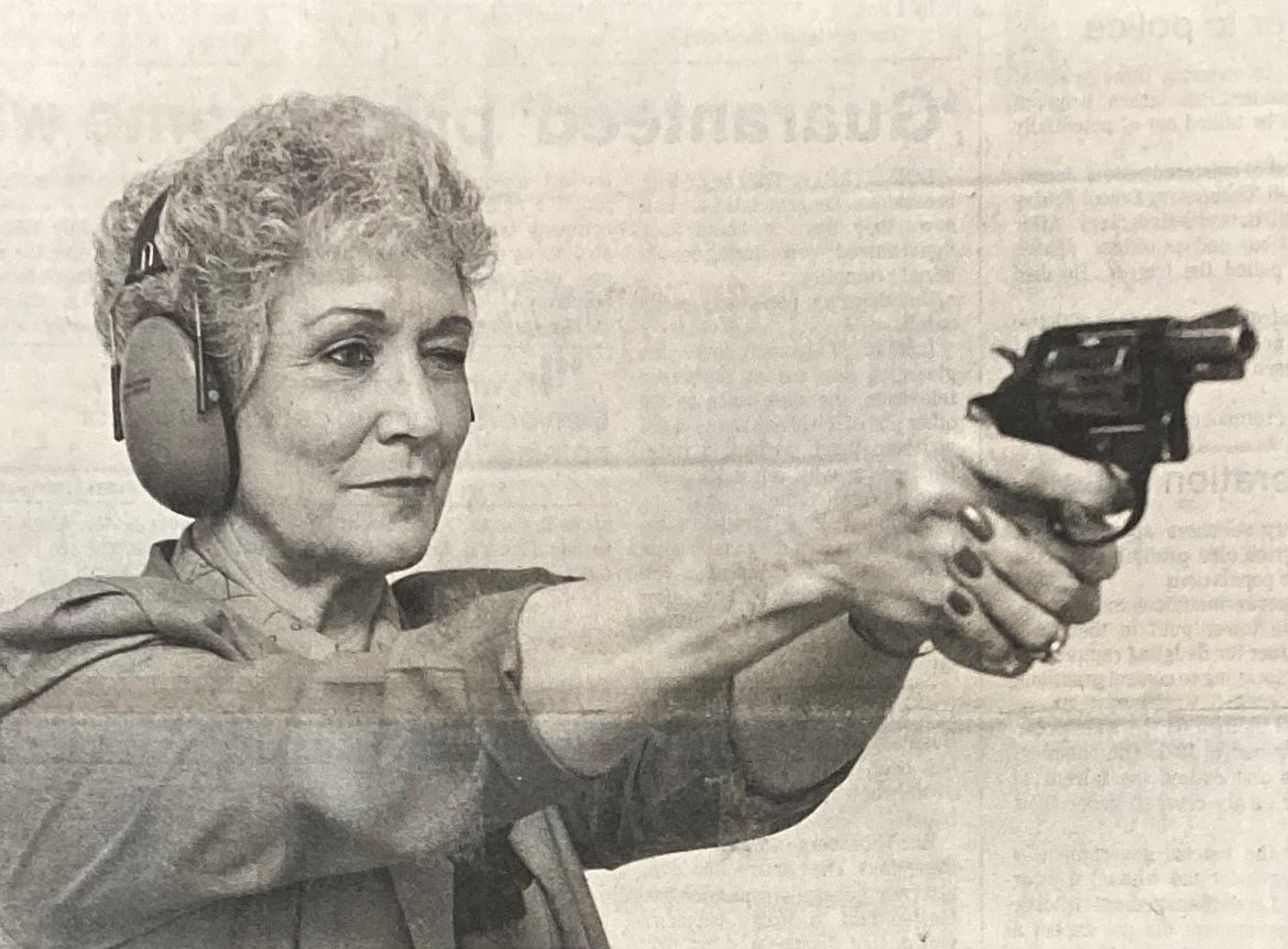 Detective Elaine Barrett always qualified with her handgun.