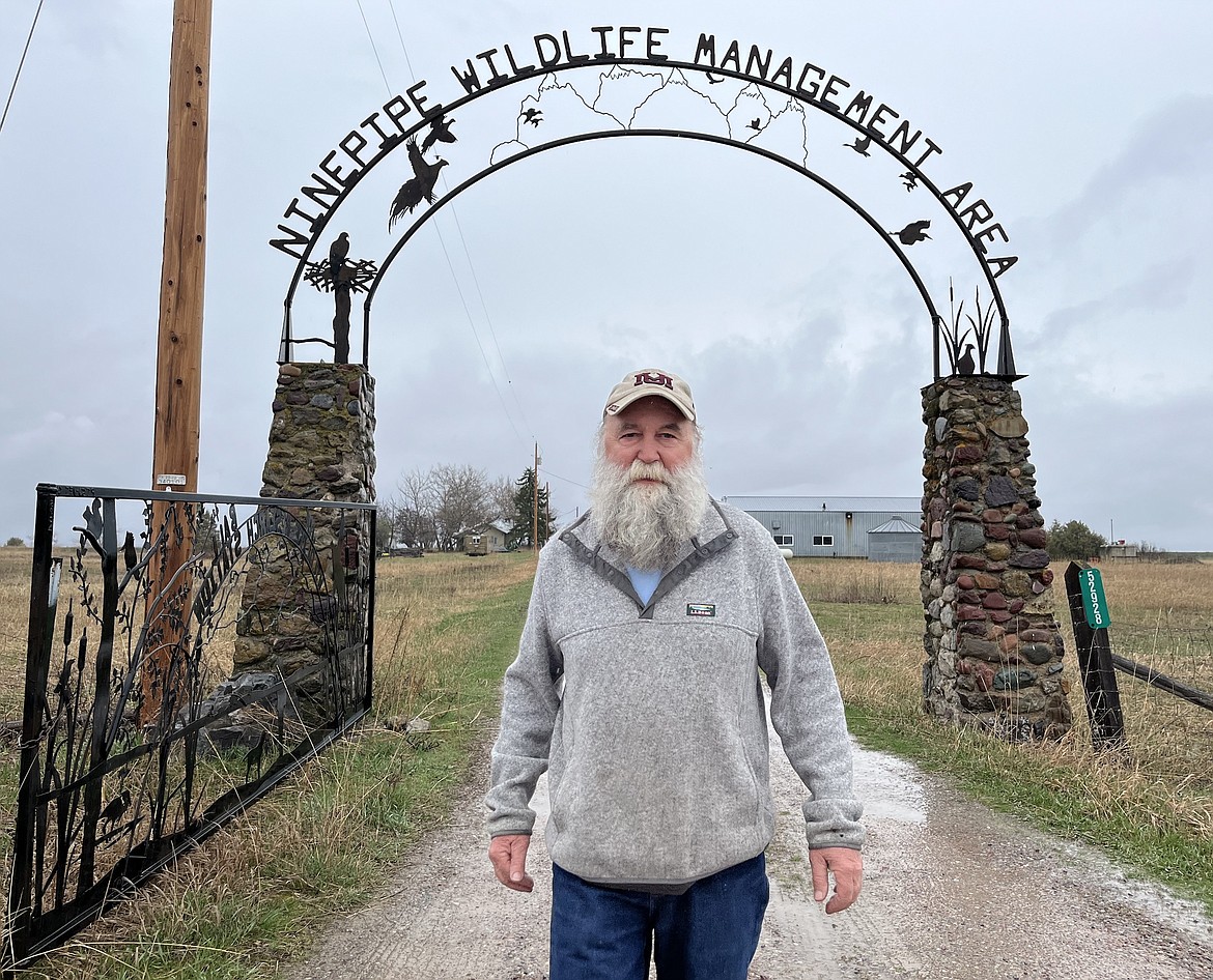 John Grant recently retired from his post as state lands manager, headquartered at the Ninepipe Wildlife Management Area east of Charlo. (Kristi Niemeyer/Leader)