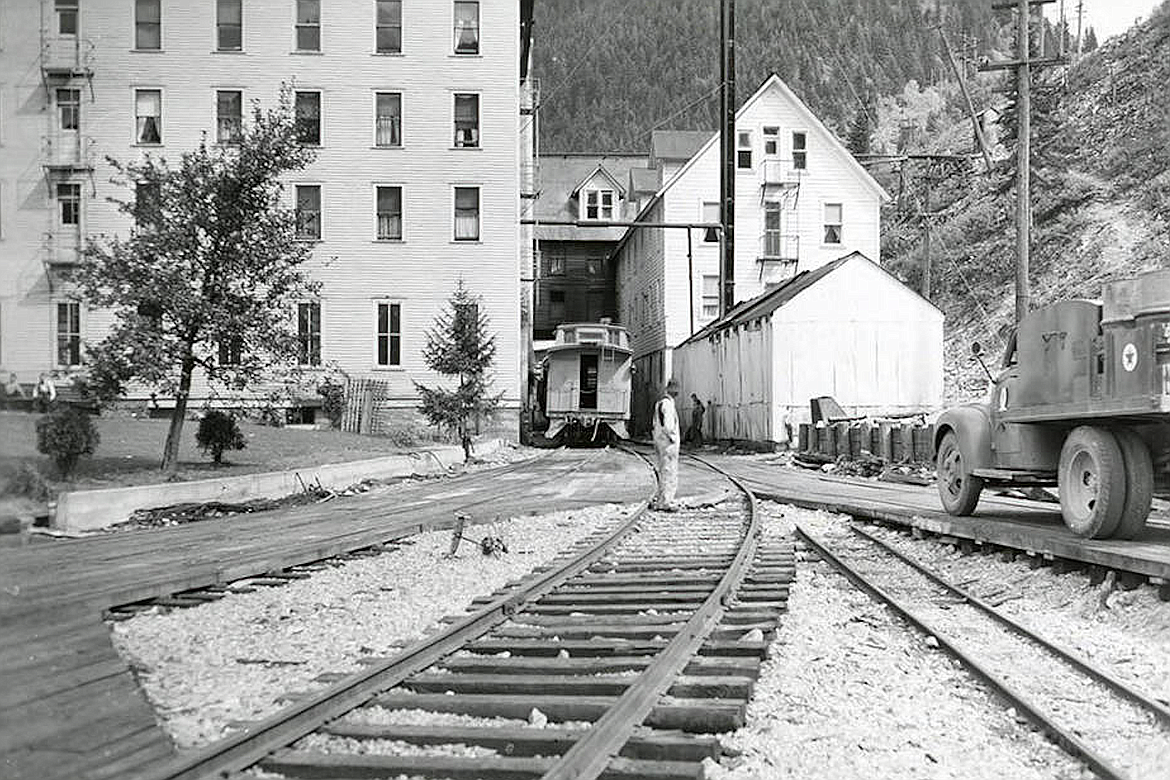 The Tiger Hotel in Burke, Idaho.