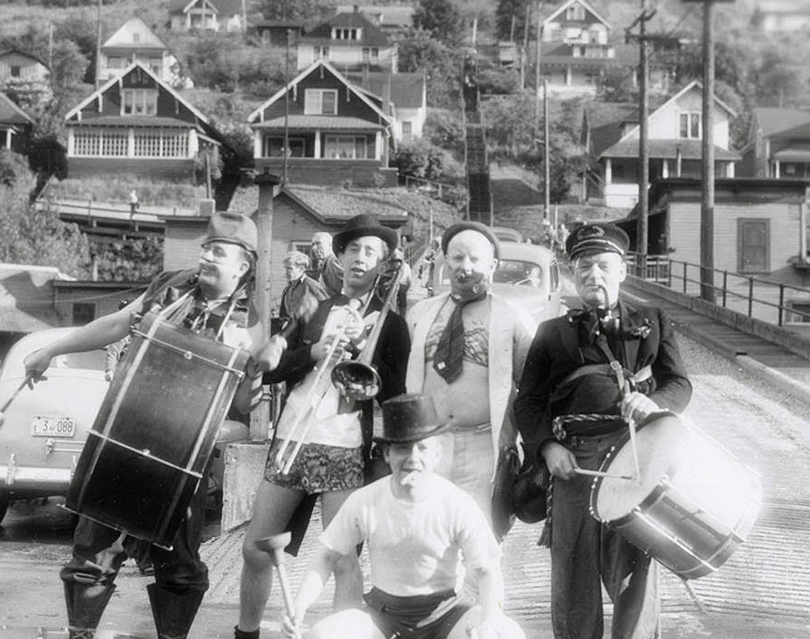 Eagles Club members, from their 1946 Wallace Parade. It's one of the tens of thousands such images from the museum's and University of Idaho's Barnard-Stockbridge collection digital archives.