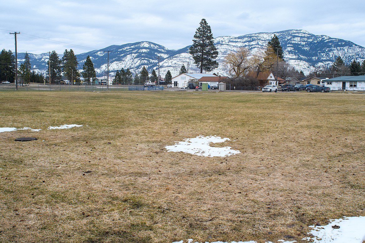 The Railroad Street Park in Columbia Falls is seen in this file photo. (Hungry Horse News FILE)