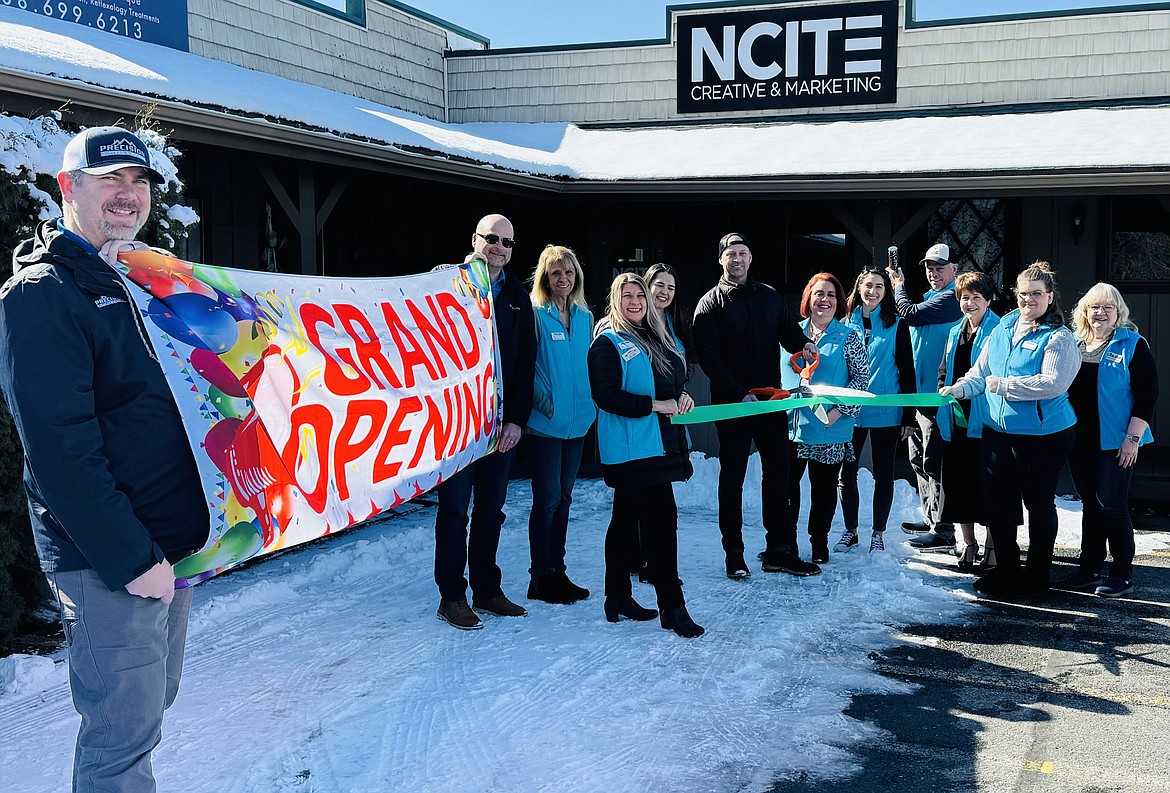 The Hayden Chamber of Commerce celebrated a ribbon cutting with NCITE Creative & Marketing.