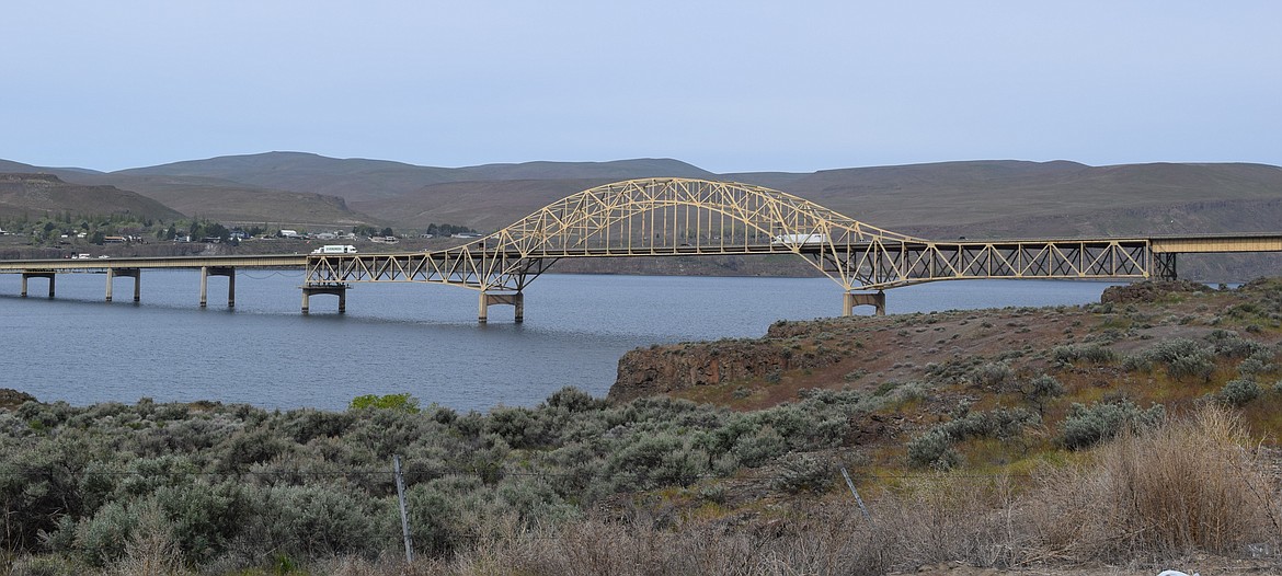 The Vantage Bridge which takes I-90 travelers over the Columbia River is in the process of being resurfaced and otherwise improved. Those traveling out of Grant County toward Ellensburg should be aware of that and plan for travel delays while construction is ongoing.