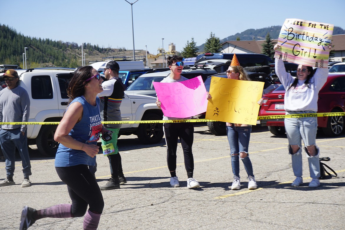 1.2 miles of skiing, 8 miles by bike, and 4.2 miles of running made up the Leadman Triathlon course Saturday at Silver Mountain Resort.