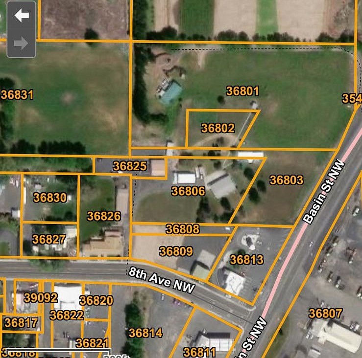 The lot labeled 36802 in the image above was annexed into Ephrata during the last regular meeting of the Ephrata City Council.