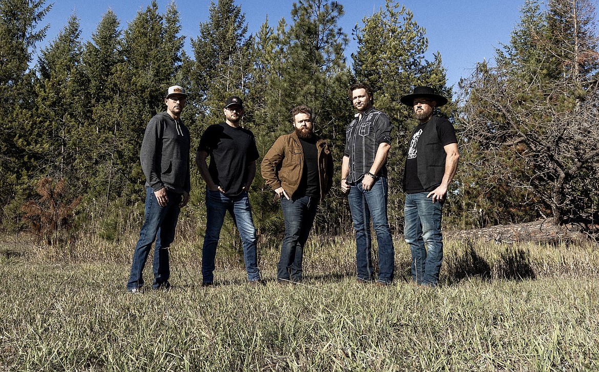 Buffalo Speedway, a group of musicians from North Idaho, just released a new EP, "Our Versions, Vol. 1." From left: Aaron Anstett, Justin Ruggles, Dillon Campbell, Luke Yates and Mike Hensley.