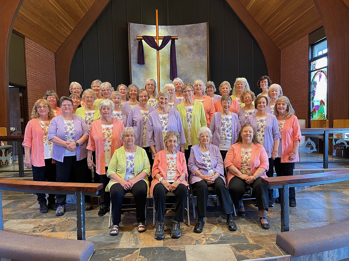 The Cancer and Community Charities (3Cs) Coeur d'Aleers singing group will present free "Spring Tune-Up" concerts at 2 p.m. Tuesday and 7 p.m. Friday, May 3 at Trinity Lutheran Church, 812 N. Fifth St., Coeur d'Alene. The concerts will be directed by Sheila Wayman with Ruth Leib Clark serving as accompanist. Guests will enjoy chances to win raffle prizes. All proceeds and donations will benefit the 3Cs nonprofit, which supports causes and organizations throughout Kootenai County.