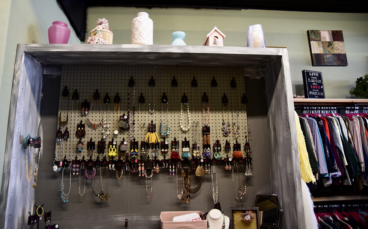 Resurrected Thrift’s offerings include jewelry. (Summer Zalesky/Daily Inter Lake)