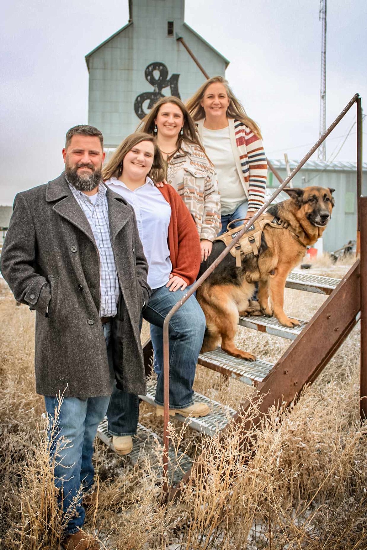 James Coombs, Jaylynn Coombs, Justine Van De Riet and Danielle Coombs are the owners of Resurrected Thrift in Kalispell. (Courtesy photo)