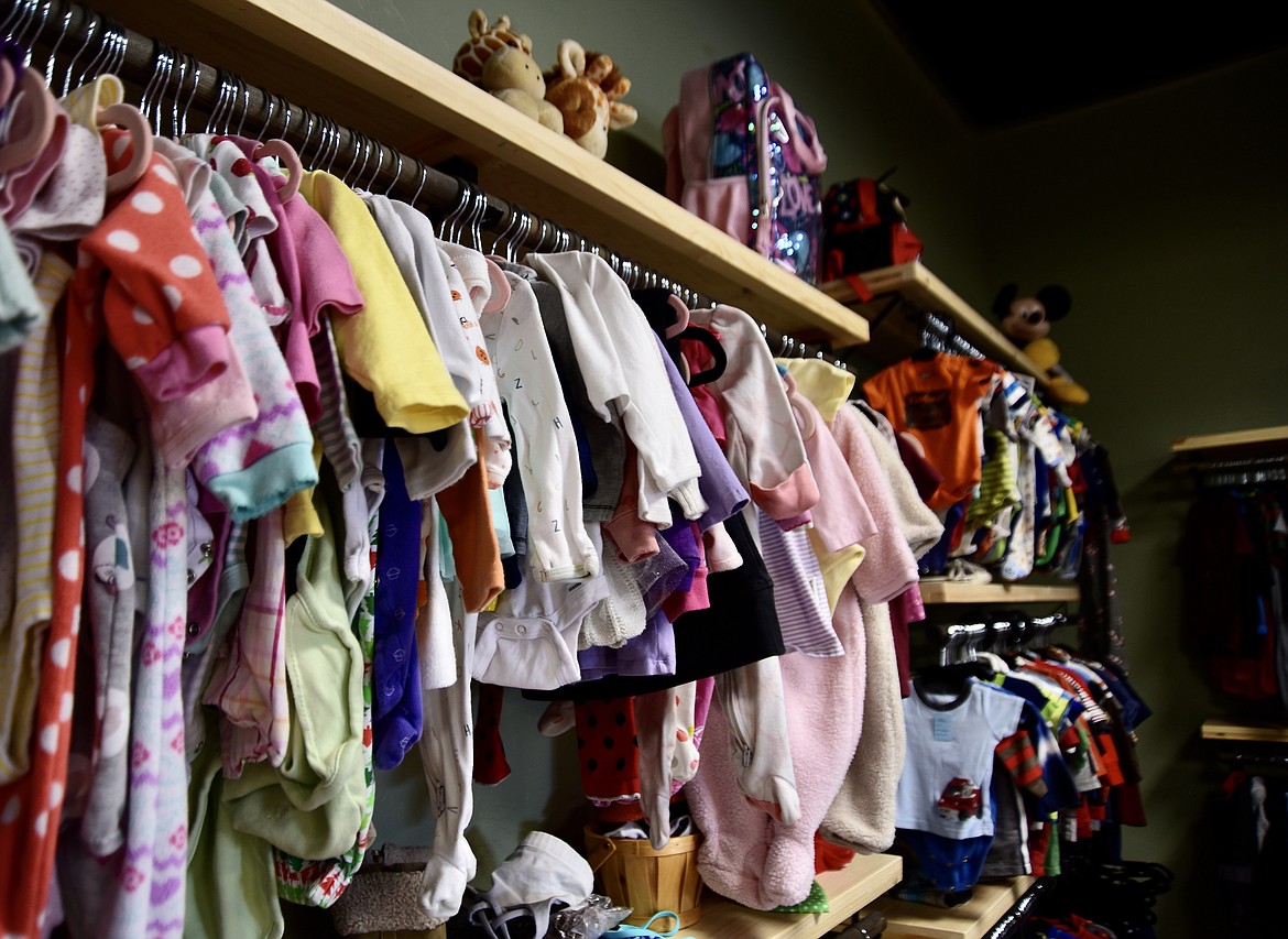 Resurrected Thrift often sells new and name brand clothing. (Summer Zalesky/Daily Inter Lake)