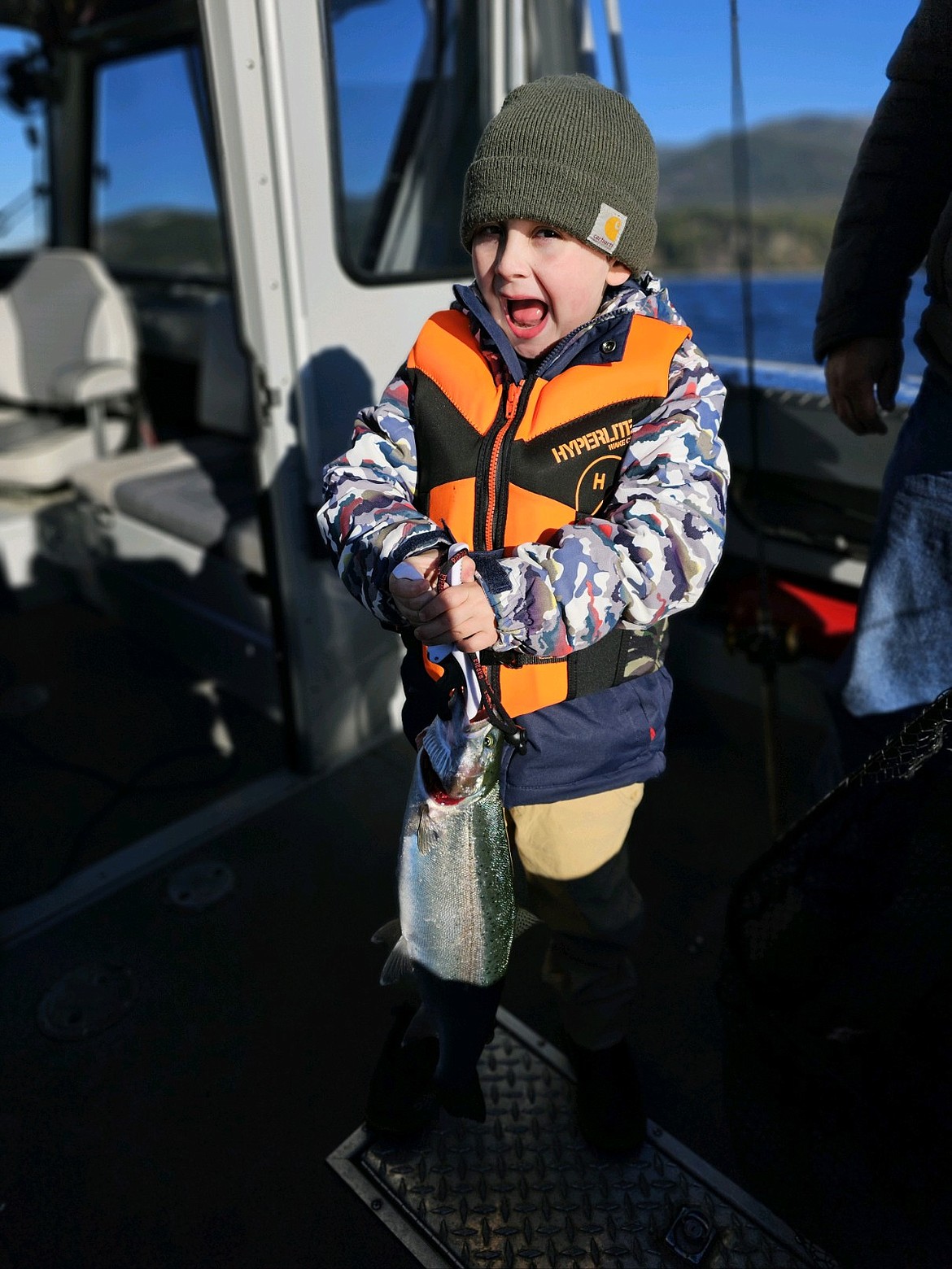 Randy Shelton won Lake Pend Oreille Idaho Club's 2023 fall derby photo contest with this picture of "Tucker having fun!" The spring derby kicks off today and runs through May 5.