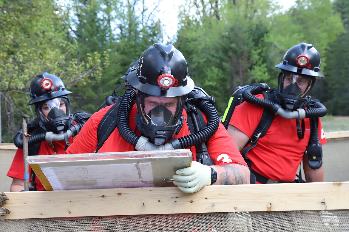 Mining teams will work on rescuing mock victims during the CMR mining recue competition.