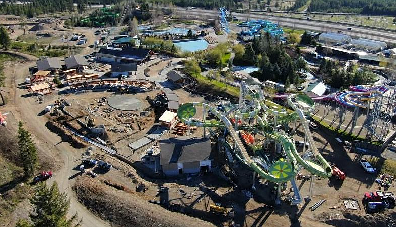 Silverwood Theme Park's expansion to include the new 3.86-acre Emerald Forest at Boulder Beach is underway. Silverwood will be open weekends beginning Saturday. Boulder Beach opens for the season in June.