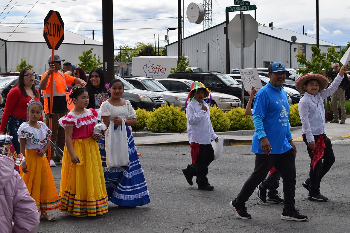 The parade along Mattawa’s Government Road kicked off the festivities during Children’s Day Saturday at Hund Memorial Park.