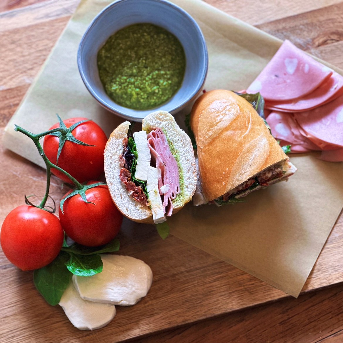 An Italian sandwich from The Farm Table in Kalispell (Brandi Peerman photo)