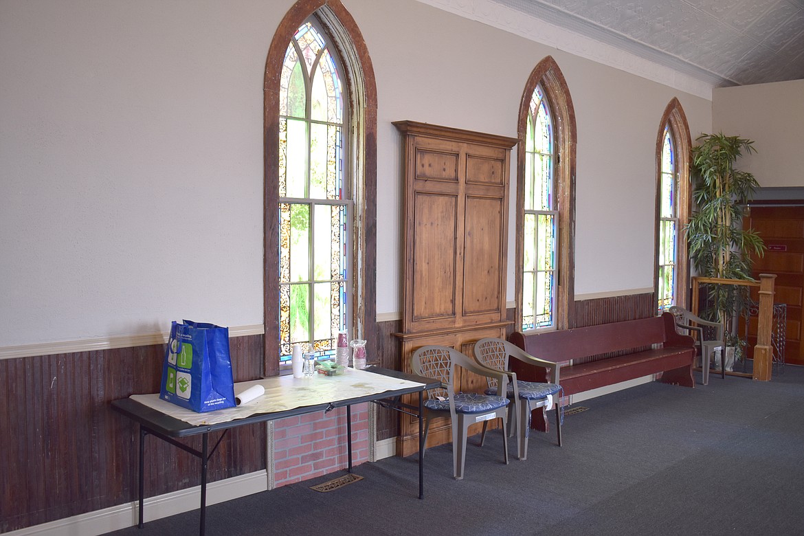 One thing the Moses Lake Islamic Center retained in the former church building is the beautiful stained-glass windows.